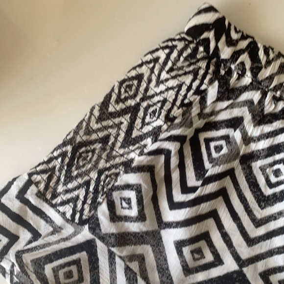 ❤️… Rip Curl Kingston Shorts Short Black and White Medium Flare Shorts - Picture 4 of 4